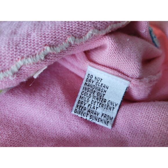 Easter Sweater L Jack B Quick Bunny Rabbit Cotton Tails Eggs Cardigan Button - Picture 6 of 9